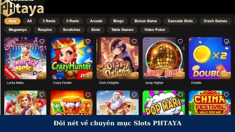 Đôi nét thông tin về chuyên mục Slots PHTAYA trực tuyến 